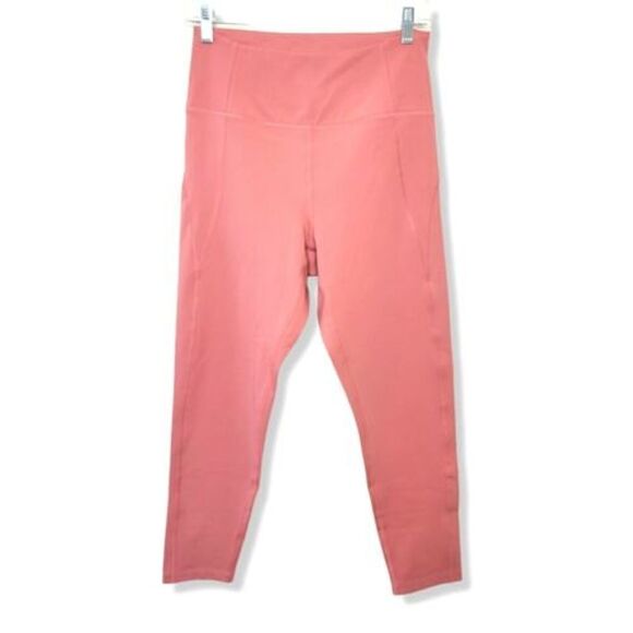 Girlfriend Collective High-Rise Leggings Womens Large Stretch Pink workout gym - Picture 1 of 8